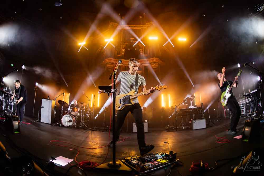 Death Cab for Cutie on stage